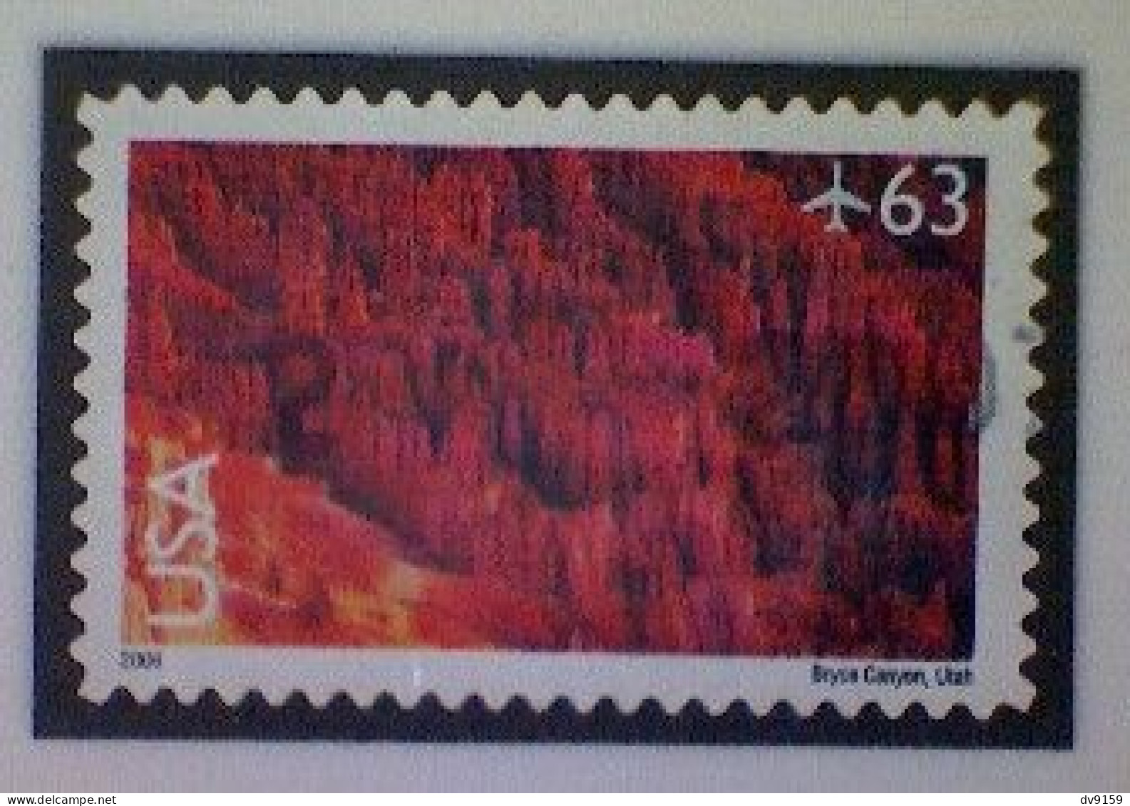United States, Scott #C139, Used(o), 2006, Bryce Canyon, 63¢, Multicolored In Reds - 3a. 1961-… Oblitérés