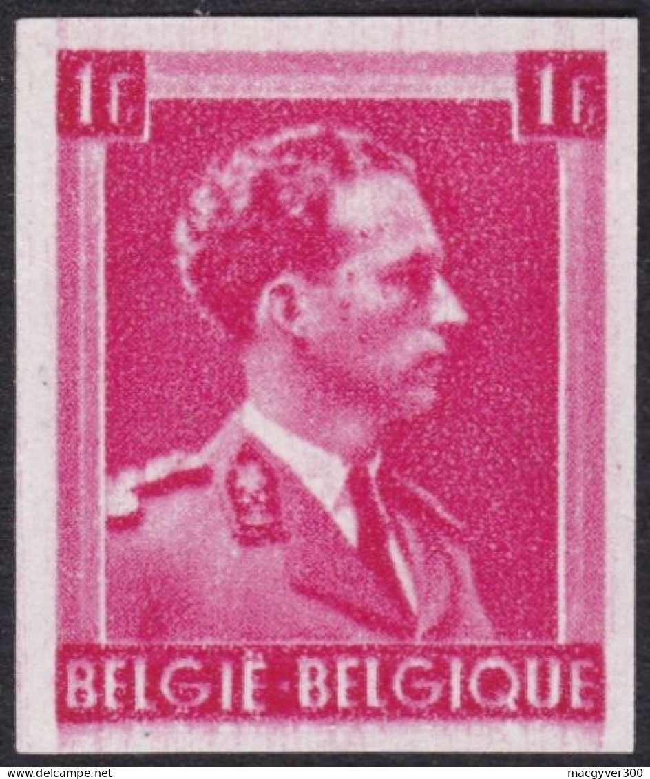 BELGIQUE, 1940, S.M. Le Roi Léopold III ( COB 528ND*) - 1931-1940