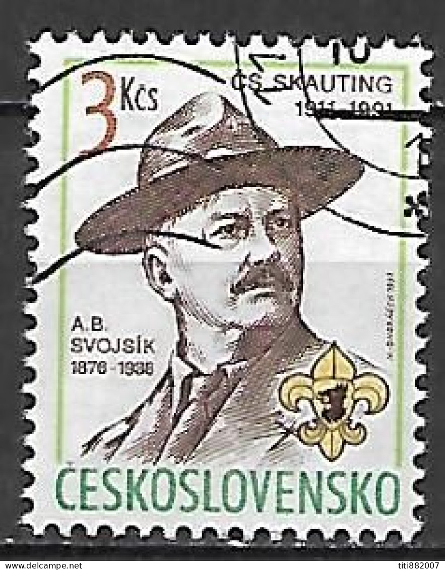 TCHECOSLOVAQUIE    -    SCOUTISME    -    Oblitéré - Used Stamps