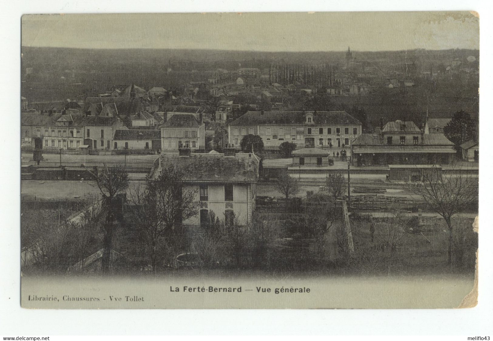 72/ CPA - La Fertè Bernard - Vue Générale - La Ferte Bernard