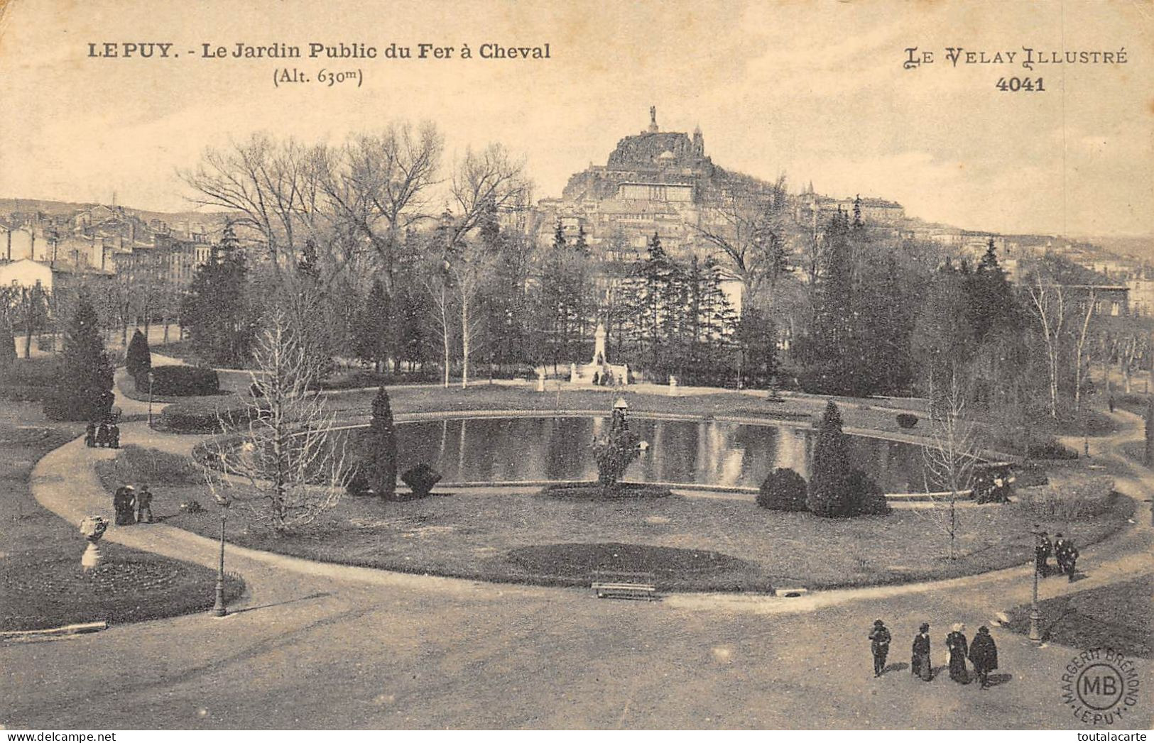 CPA 43 LE PUY LE JARDIN PUBLIC DU FER A CHEVAL - Le Puy En Velay