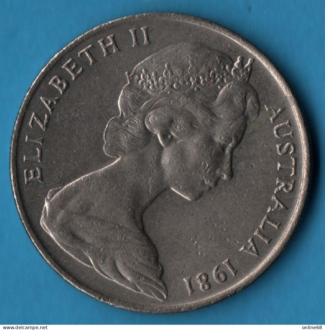 AUSTRALIA 10 CENTS 1981 KM# 65 ELIZABETH II - 10 Cents