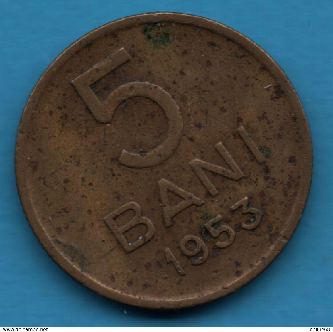 ROMANIA 5 BANI 1953 KM# 83.2 - Roumanie