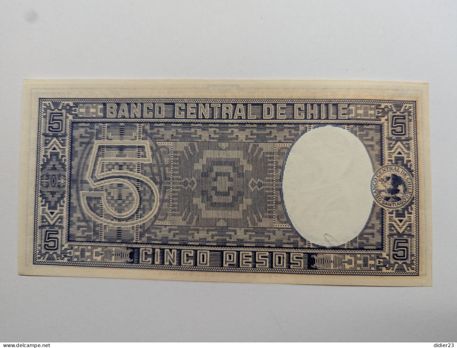 BILLET DE BANQUE CHILI - Chile