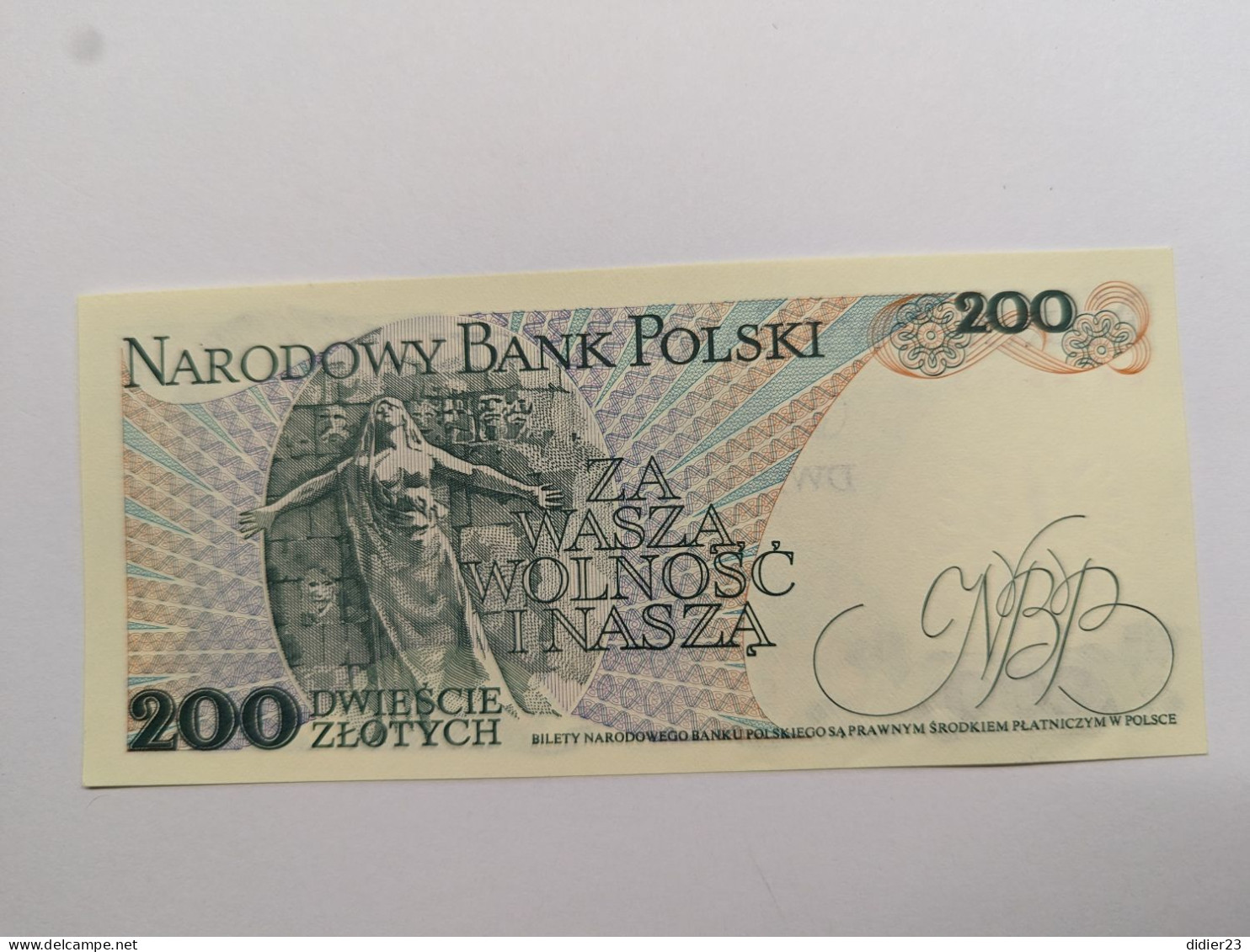 BILLET DE BANQUE POLOGNE - Pologne