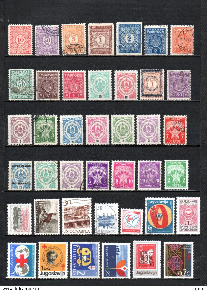 Yugoslavia  .-   Lote  Nº  2  .-   41  Sellos - Collections, Lots & Series