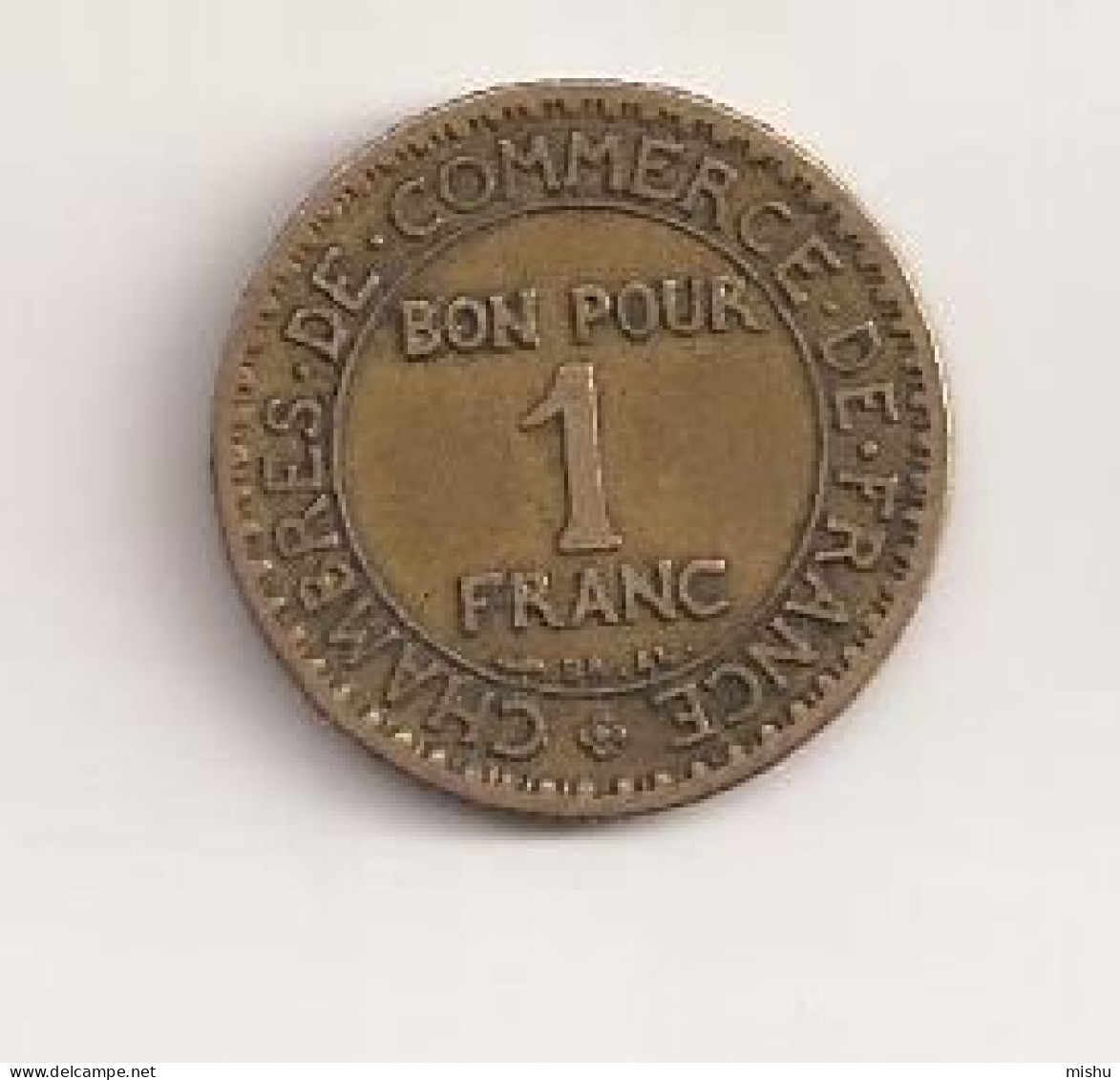 FRANCE 1 FRANC 1921  V1 - Altri & Non Classificati