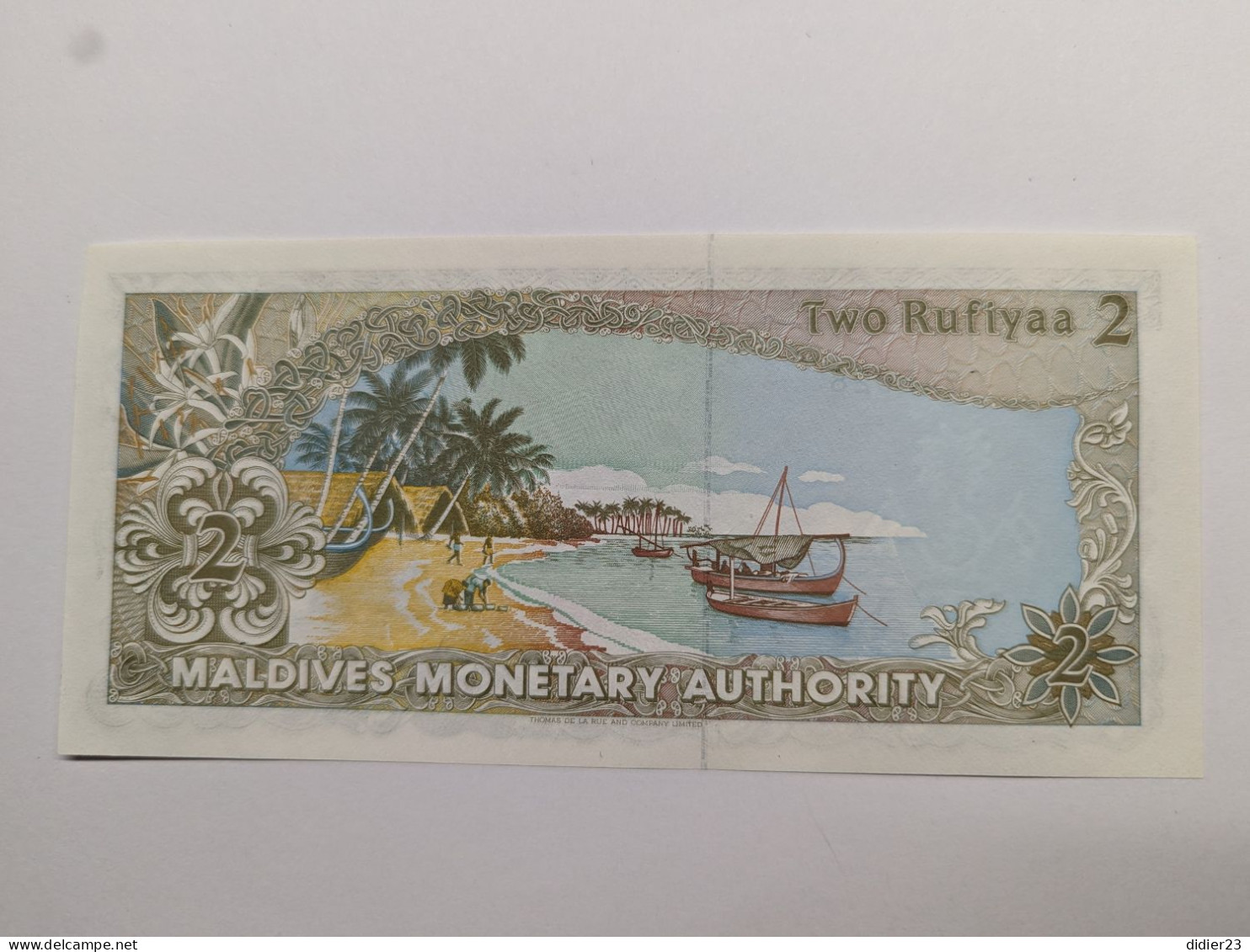 BILLET DE BANQUE MALDIVES - Maldivas