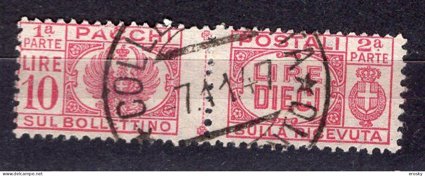 Z6477 - ITALIA LUOGOTENENZA PACCHI SASSONE N°64 - Postal Parcels