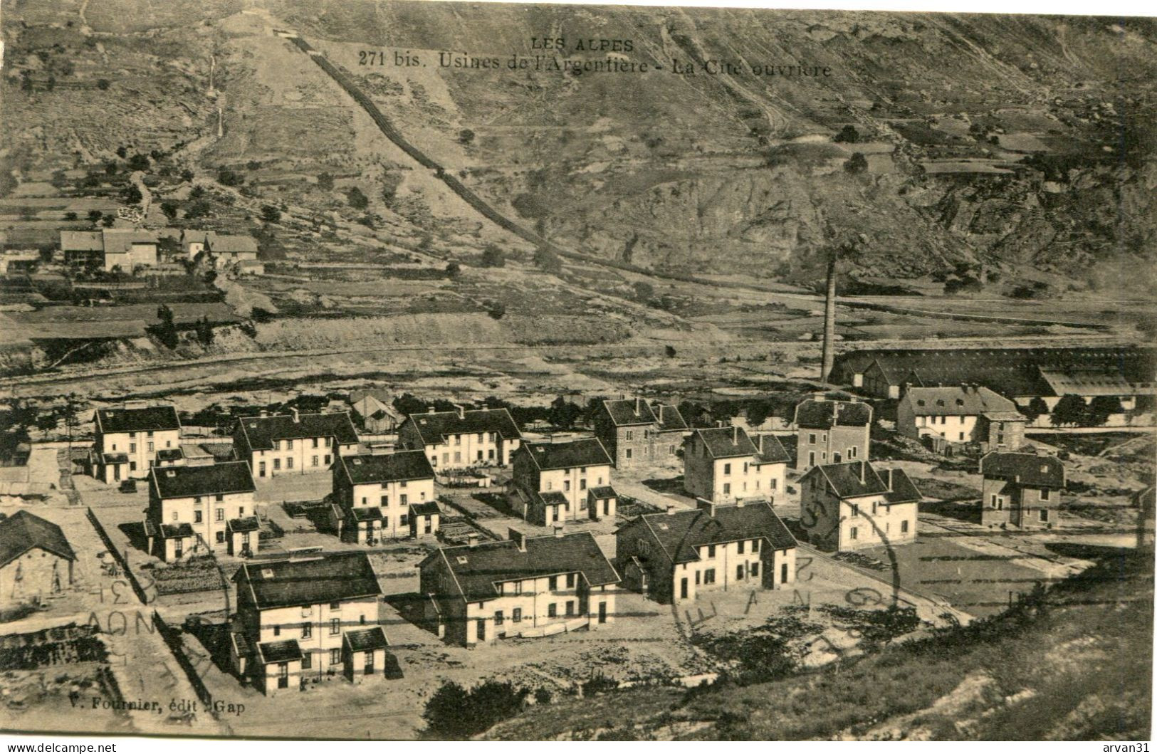 USINES De L' ARGENTIERE - LA CITE OUVRIERE En 1915 - - L'Argentiere La Besse