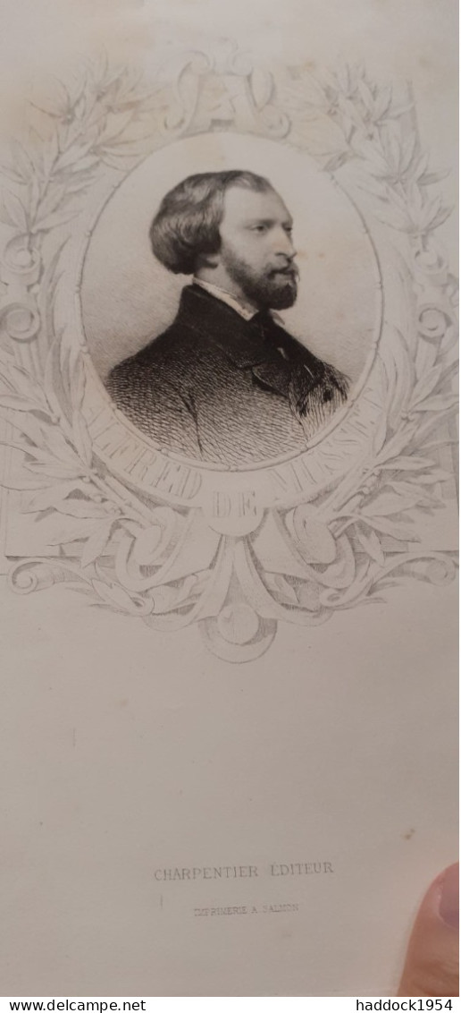 Oeuvres De ALFRED DE MUSSET Charpentier 1867 - Autori Francesi