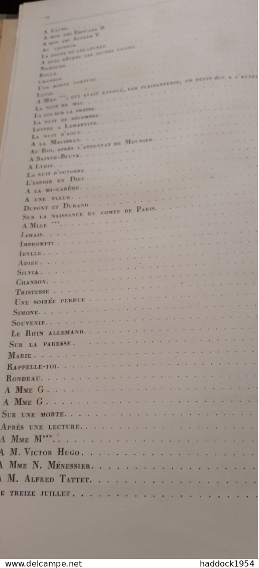 Oeuvres De ALFRED DE MUSSET Charpentier 1867 - Franse Schrijvers