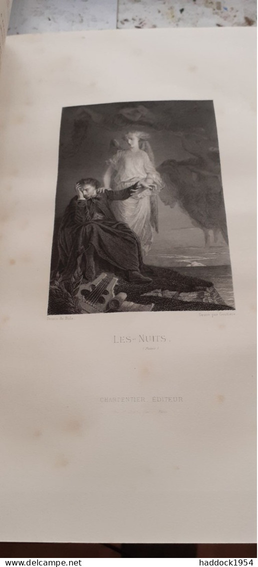 oeuvres de ALFRED DE MUSSET charpentier 1867