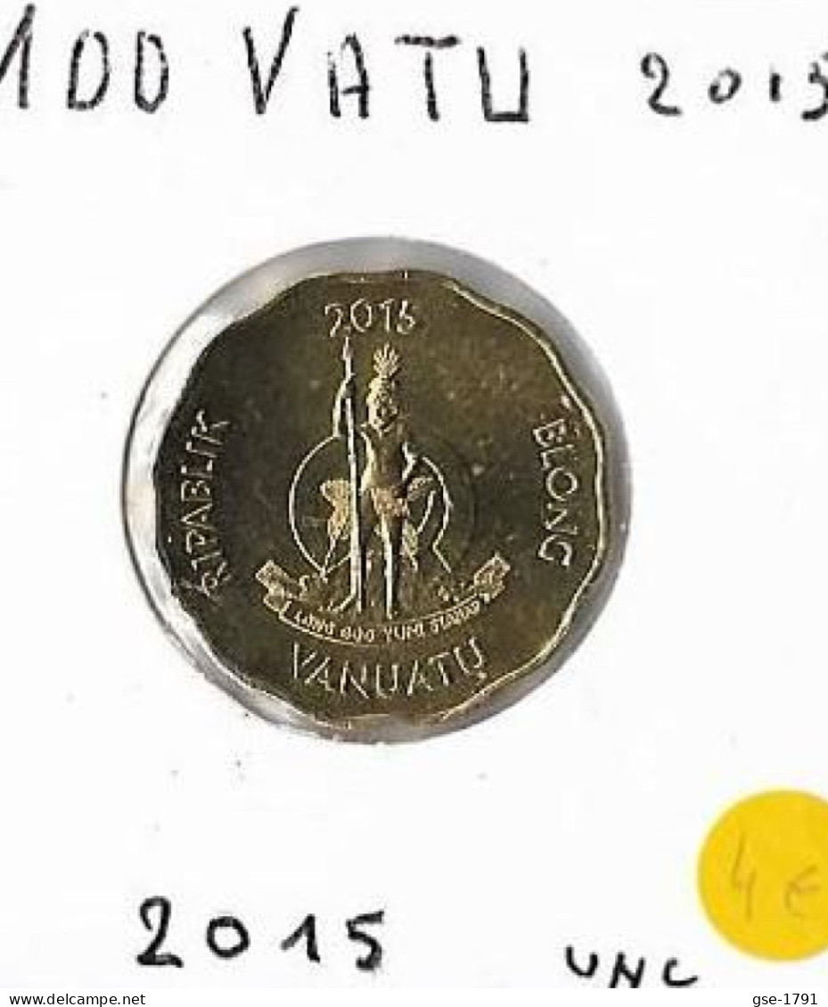 VANUATU 100 Vatu   émission Nouvelle 2015.  100 VATU.  UNC - Vanuatu