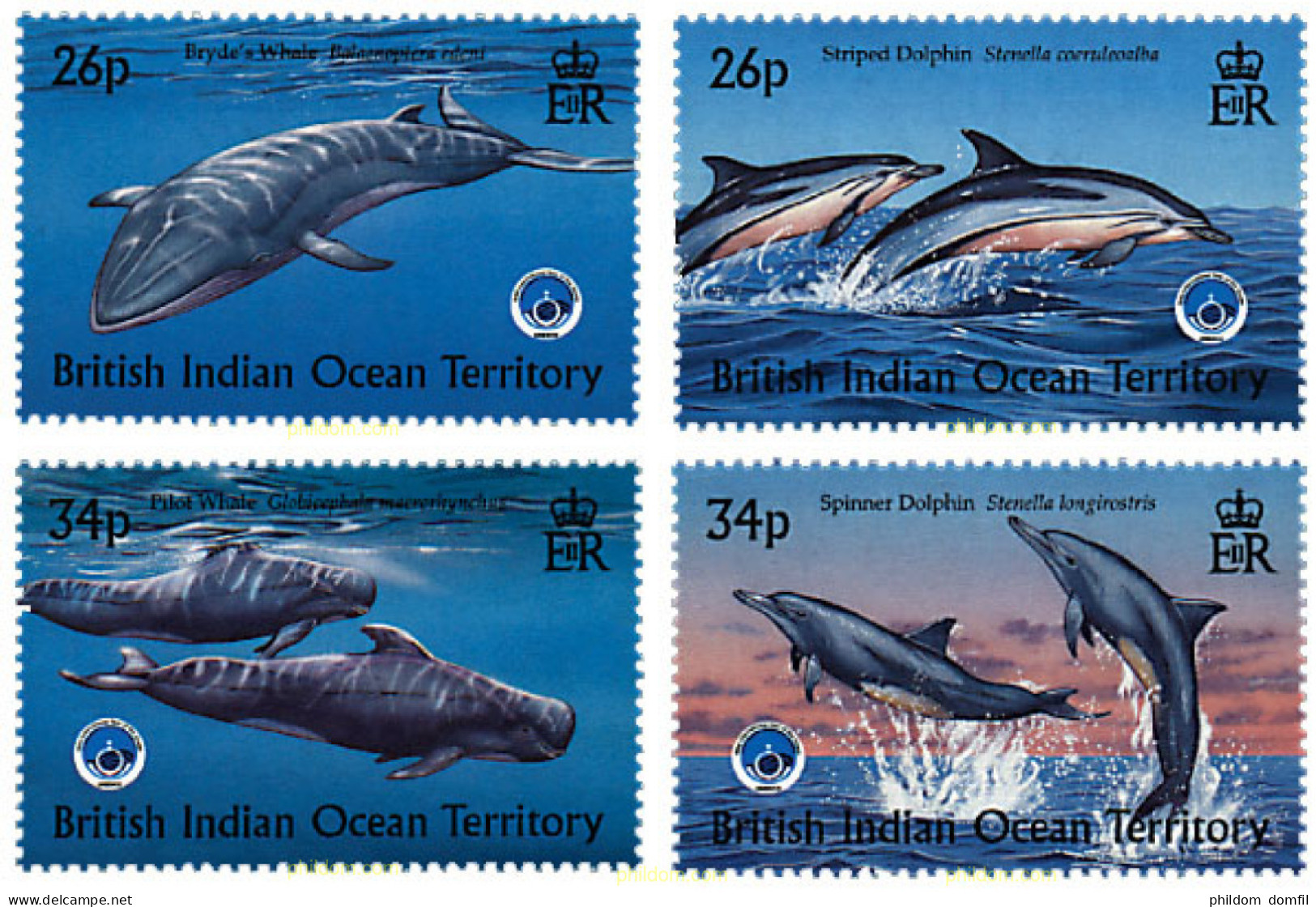 57011 MNH OCEANO INDICO BRITANICO 1998 AÑO INTERNACIONAL DE LOS OCEANOS - Britisches Territorium Im Indischen Ozean