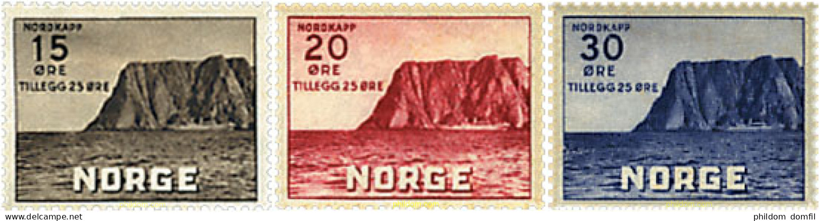 348220 HINGED NORUEGA 1930 CABO NORTE - Lettres & Documents