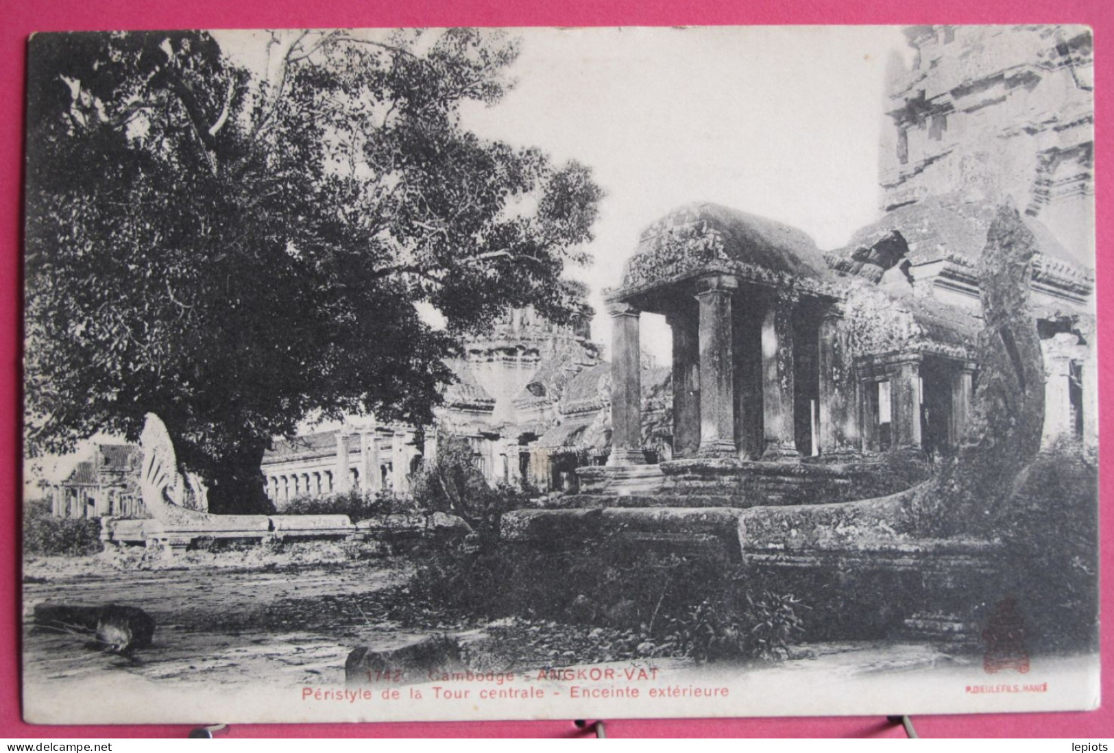 Cambodge - Angkor Vat - Péristyle De La Tour Centrale - Enceinte Extérieure - Cambodge