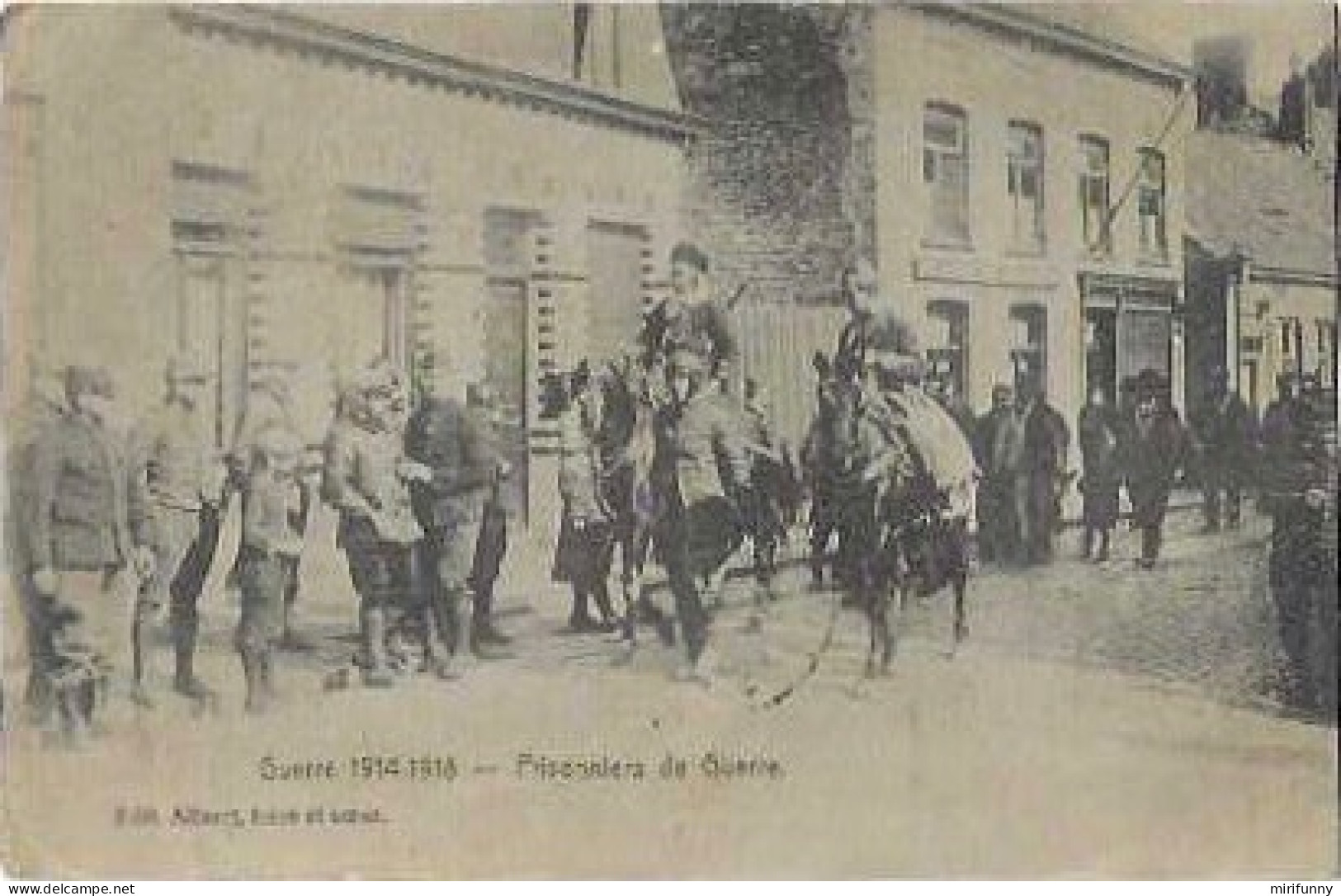 ROESEBRUGGE/GUERRE 1914-1915/PRISONNIERS DE GUERRE/ED.ALLAERT, Frère Et Soeur:CPA 1920 - Poperinge