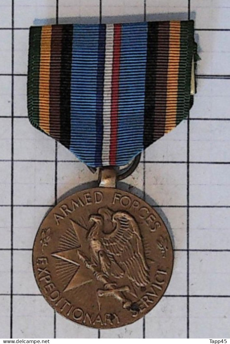 Médailles & Décorations >Armed Forces Expeditionary Medal > Réf:Cl USA P 5/ 5 - Estados Unidos