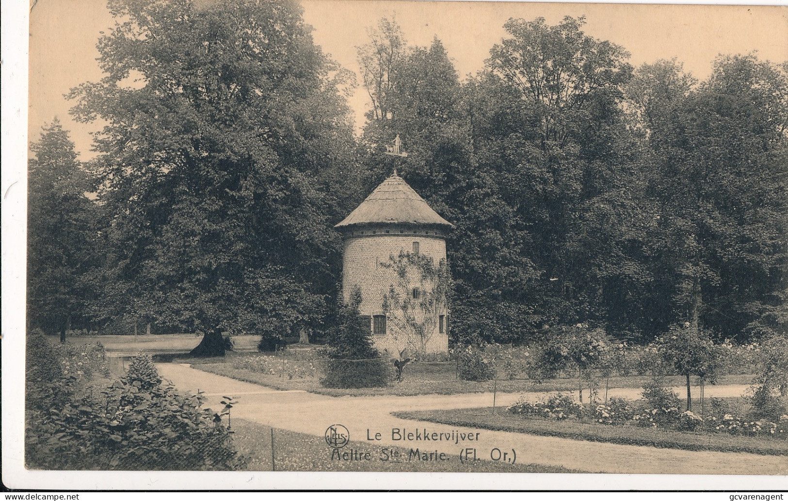 ST MARIA AALTER   LE BLEKKEVIJVER         2 AFBEELDINGEN - Aalter