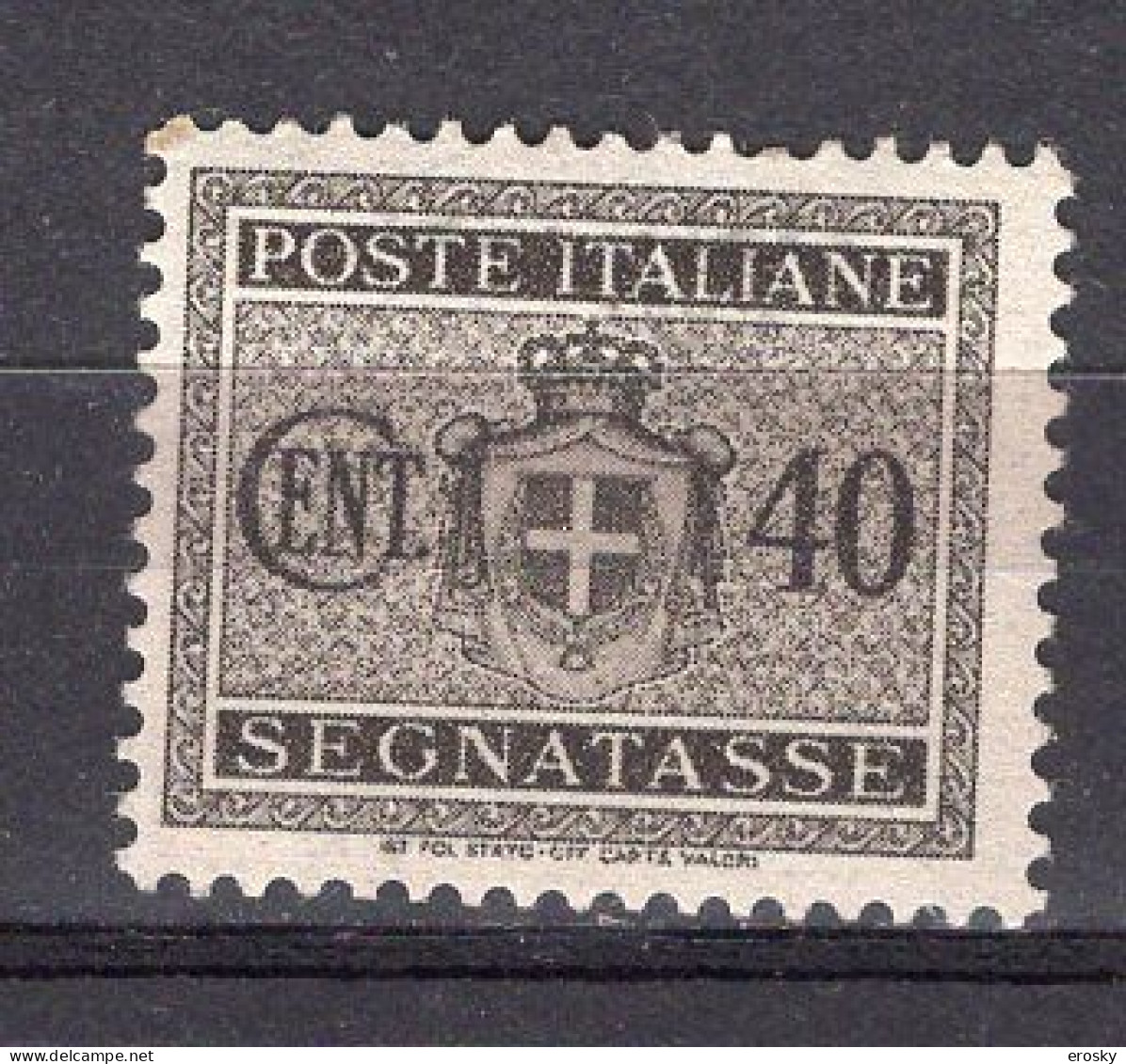 Z6489 - ITALIA LUOGOTENENZA TASSE SASSONE N°89 * - Segnatasse