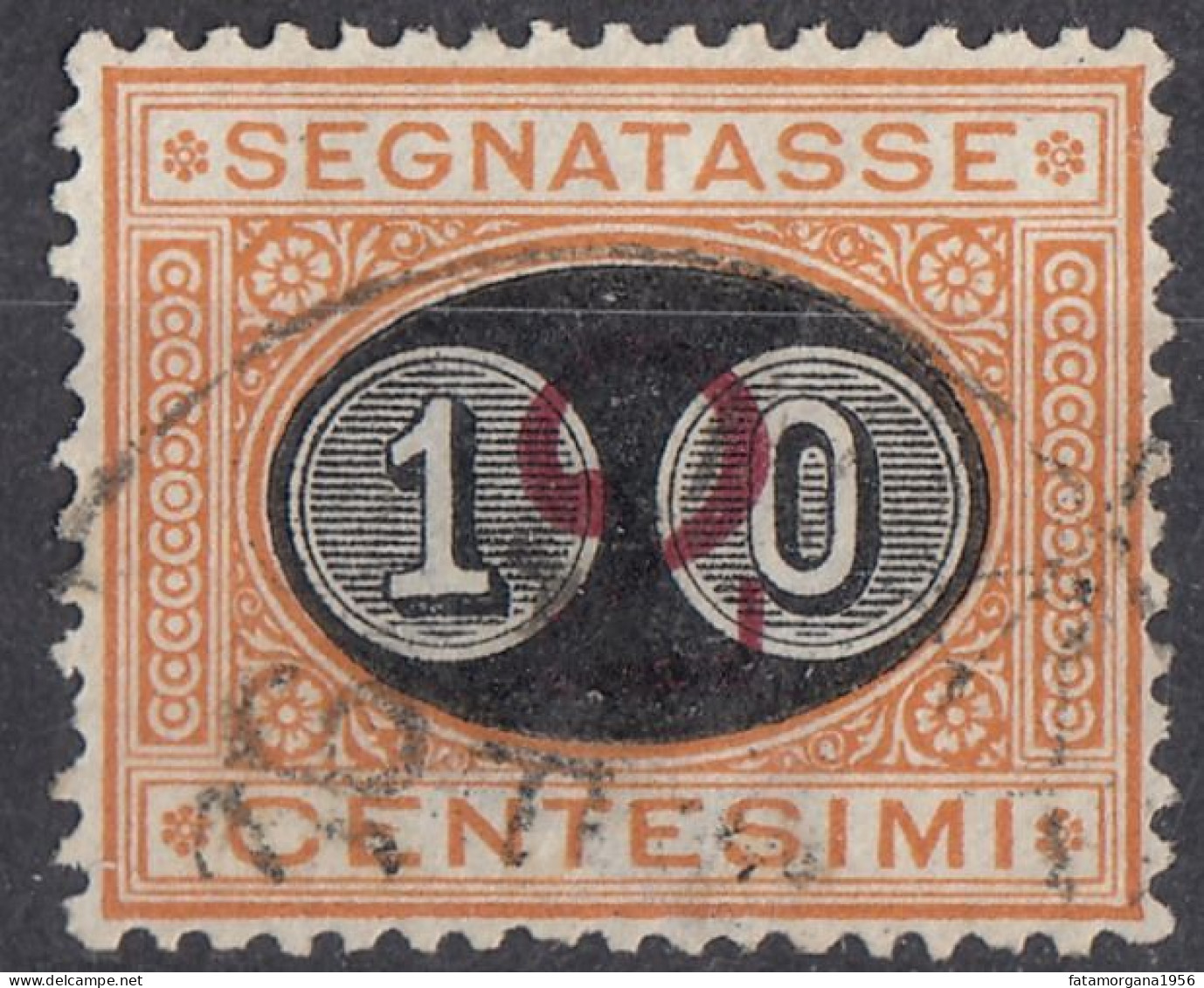 ITALIA - 1890 - Segnatasse Usato: Yvert 22, Come Da Immagine. - Postage Due