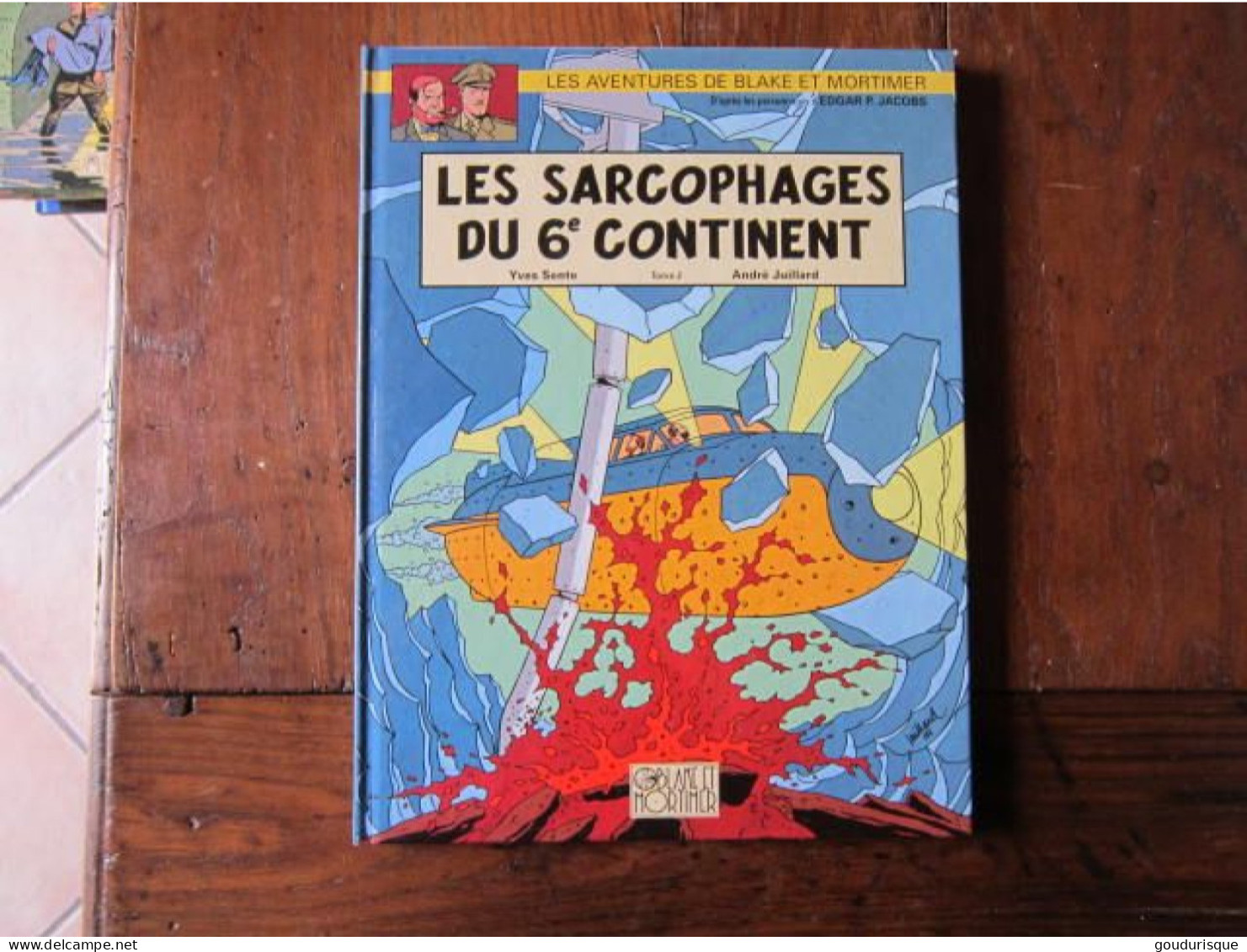 EO BLAKE ET MORTIMER  LES SARCOPHAGES DU 6EME CONTINENT T2 - Blake & Mortimer