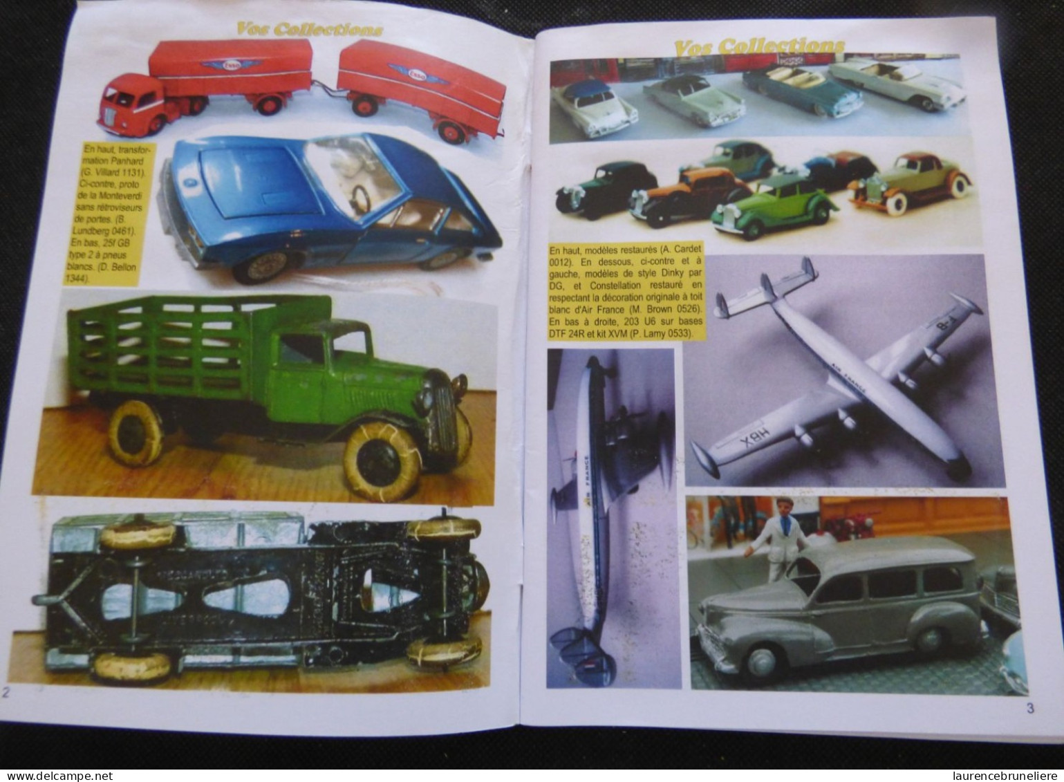 DINKY MAGAZINE  - JANVIER 2011 - CITROEN AMI 6 ET TRACTEUR FIELD MARSHALL-  N°85 - Auto