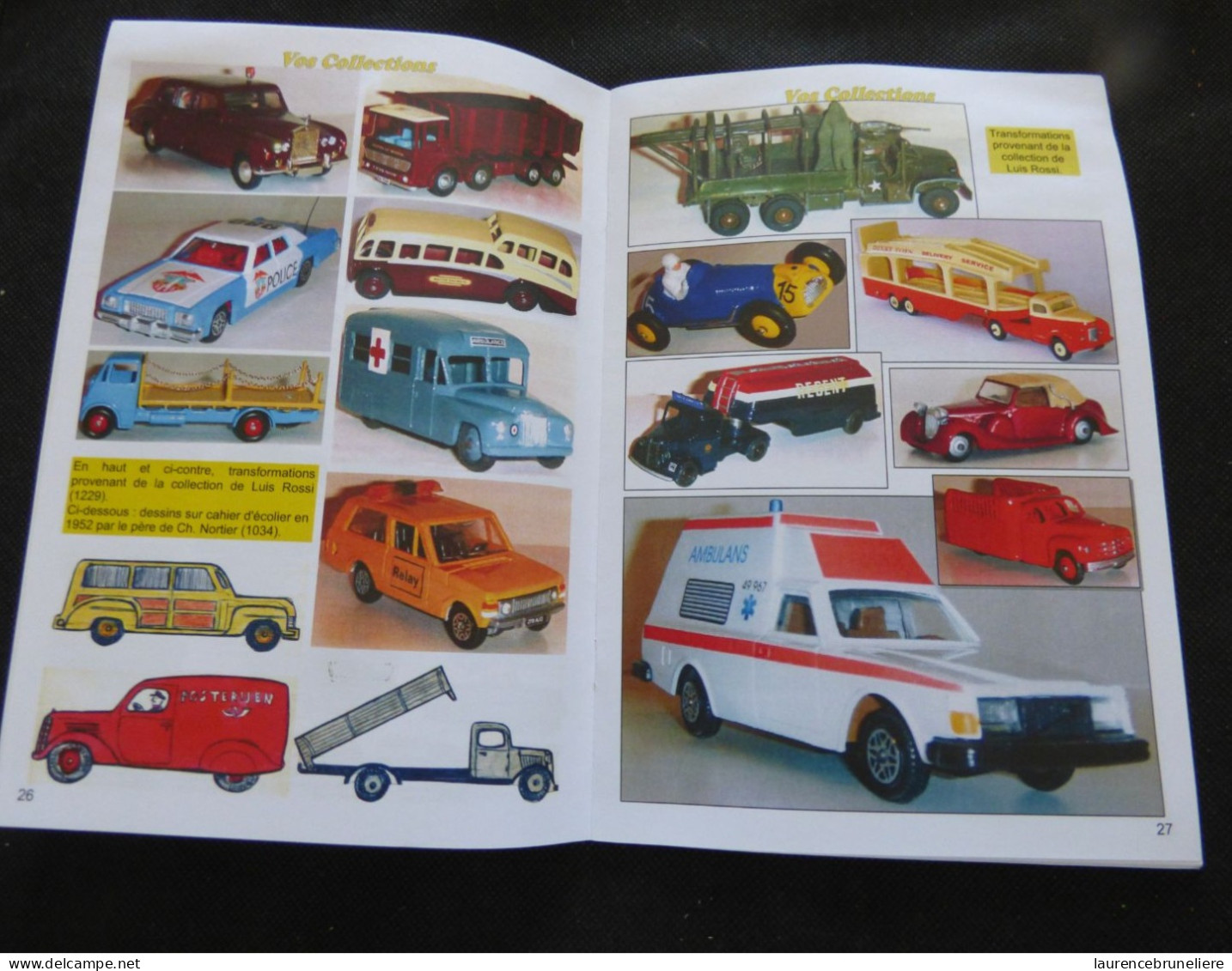 DINKY MAGAZINE  - JANVIER 2011 - CITROEN AMI 6 ET TRACTEUR FIELD MARSHALL-  N°85