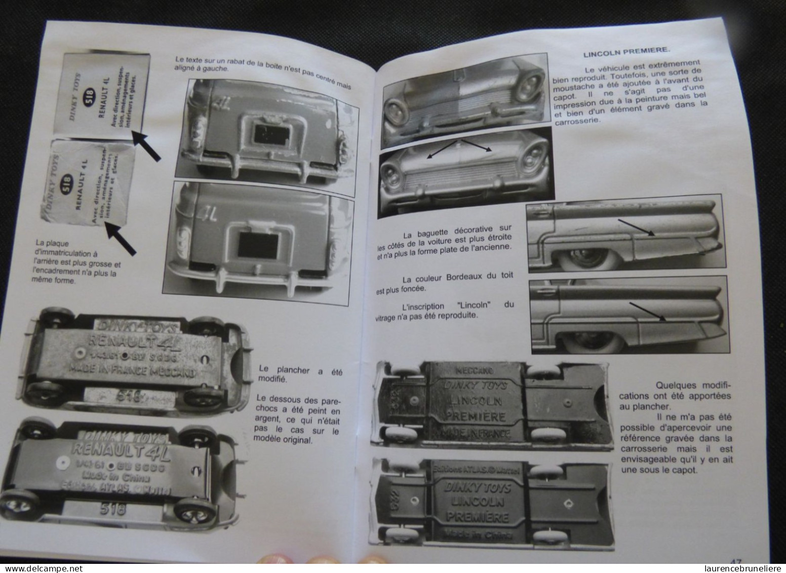 DINKY MAGAZINE  - JANVIER 2011 - CITROEN AMI 6 ET TRACTEUR FIELD MARSHALL-  N°85