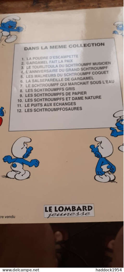 Le Schtroumpf Sous-marin Et Le Schtroumpf Puant PEYO Le Lombard Jeunesse 1996 - Schtroumpfs, Les - Los Pitufos