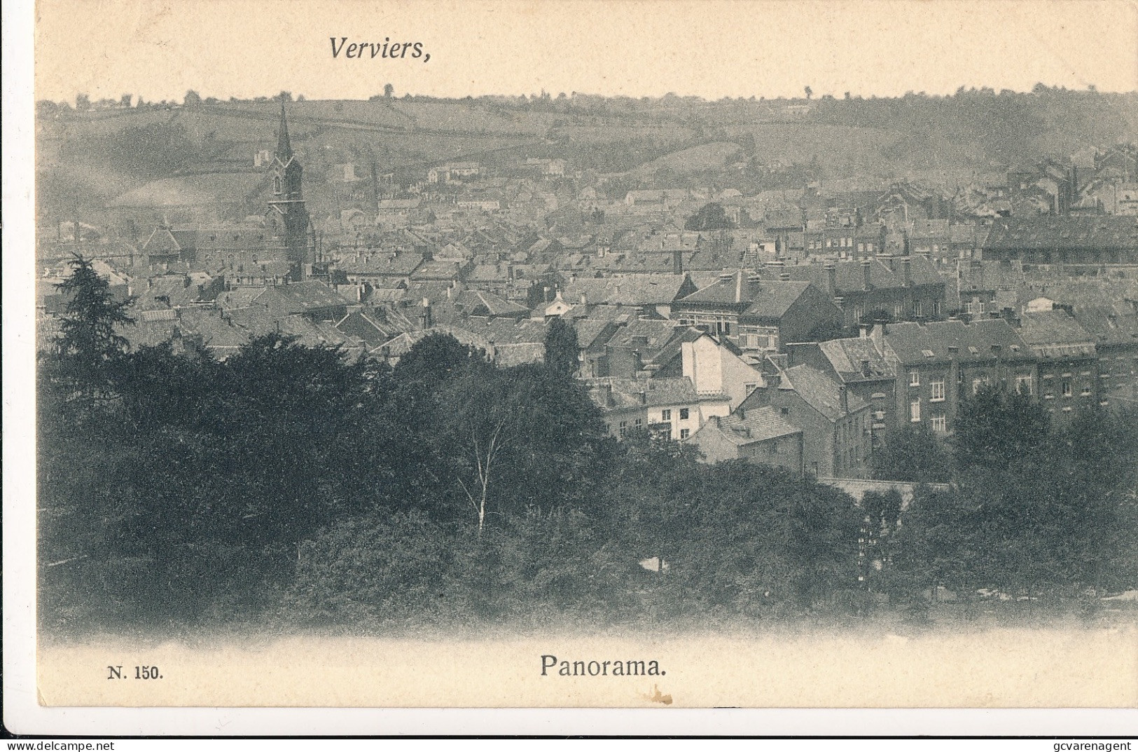 VERVIER       PANORAMA   2 AFBEELDINGEN - Verviers