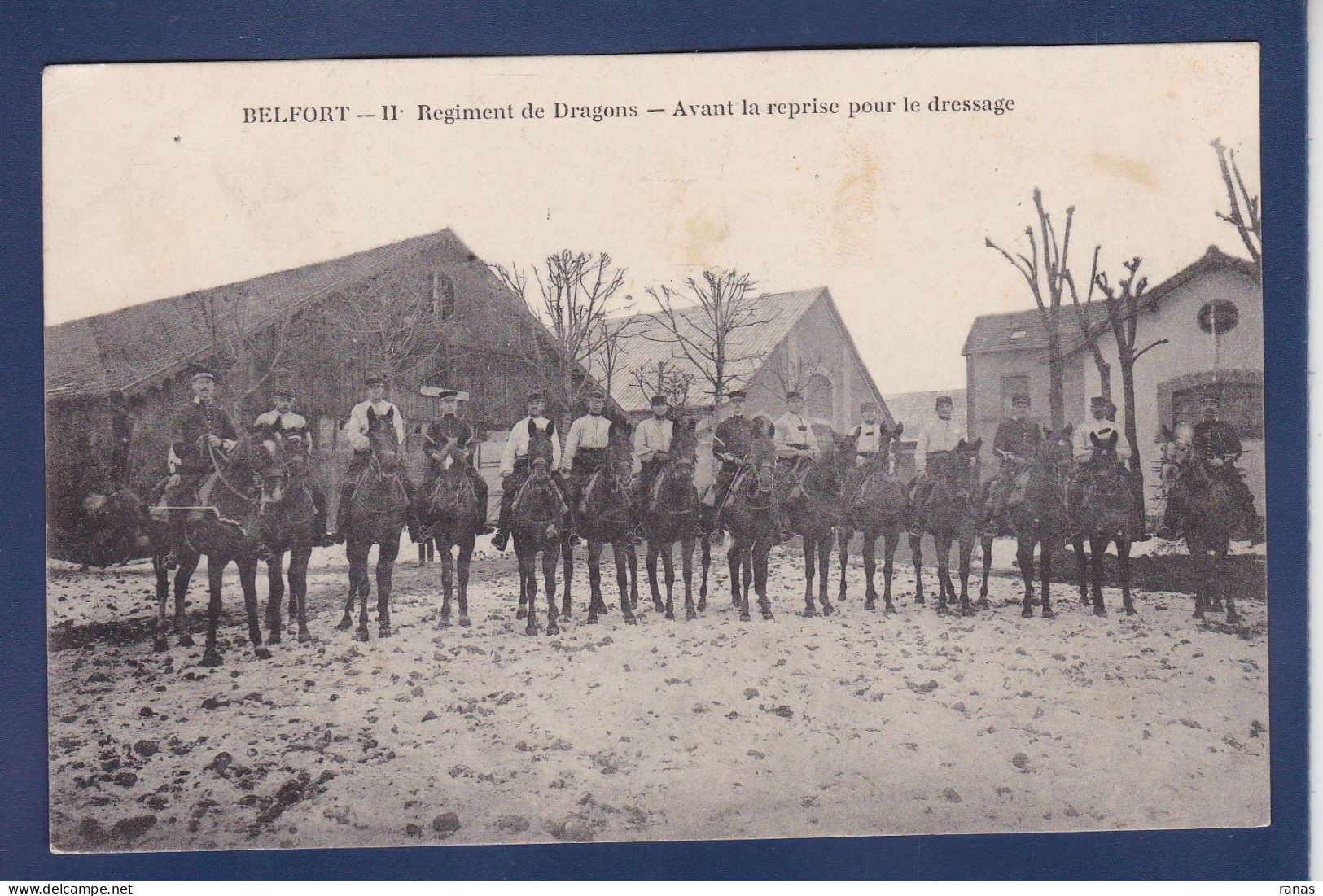 CPA [90] Territoire De Belfort > Belfort - Ville Cheval Horse - Belfort - Ville