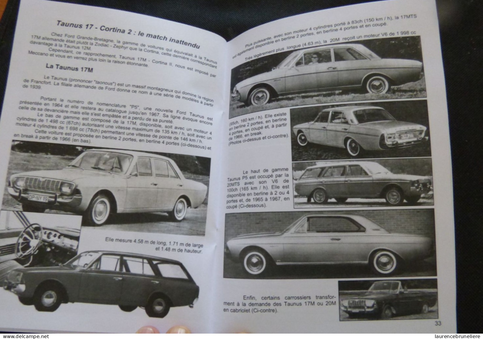 DINKY MAGAZINE  - JUILLET 2011 - CORTINA II - TAUNUS 17 M - N° 88