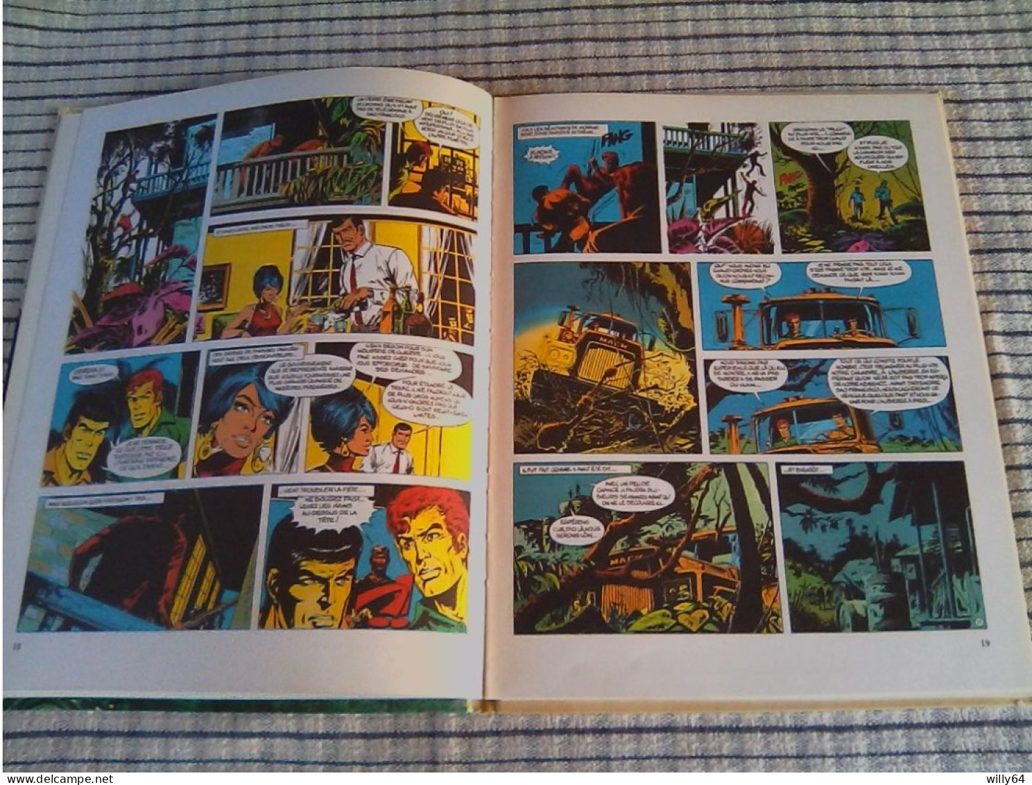 BOB MORANE    " Les Contrebandiers De L'atome "    EO 1974  DARGAUD TBE - Bob Morane