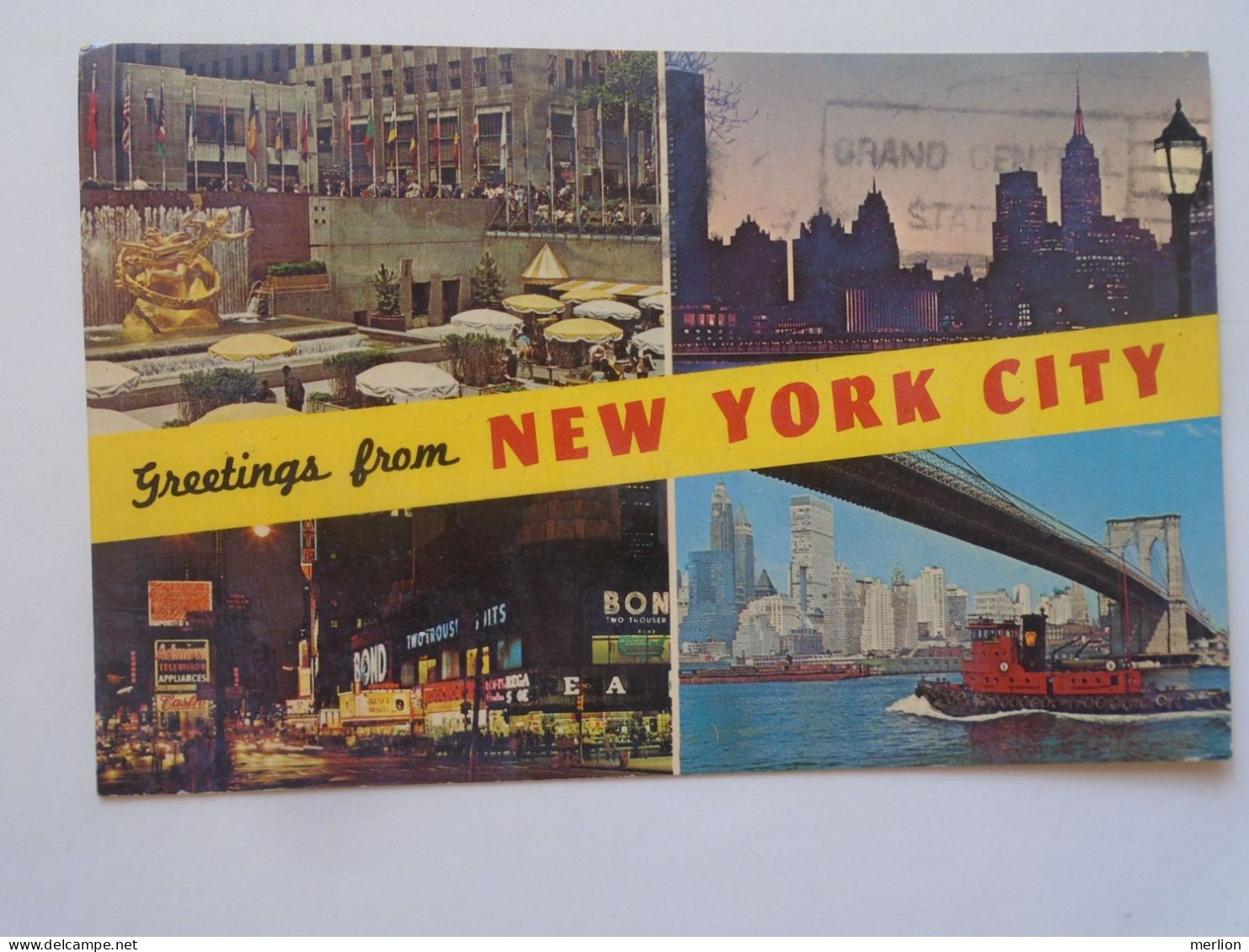 D197087   US New York  The Wonder City 1965 To Hungary   Rónay - Manhattan