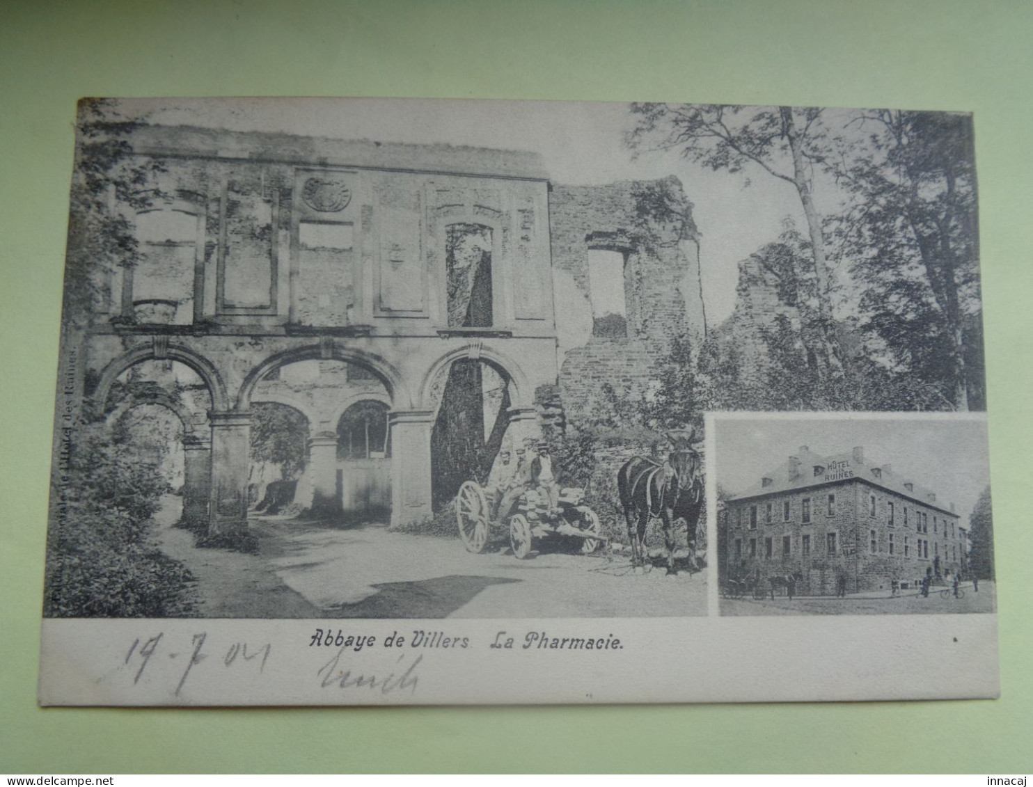 102-13-X   VILLERS-LA-VILLE   Abbaye     4  Cartes - Villers-la-Ville