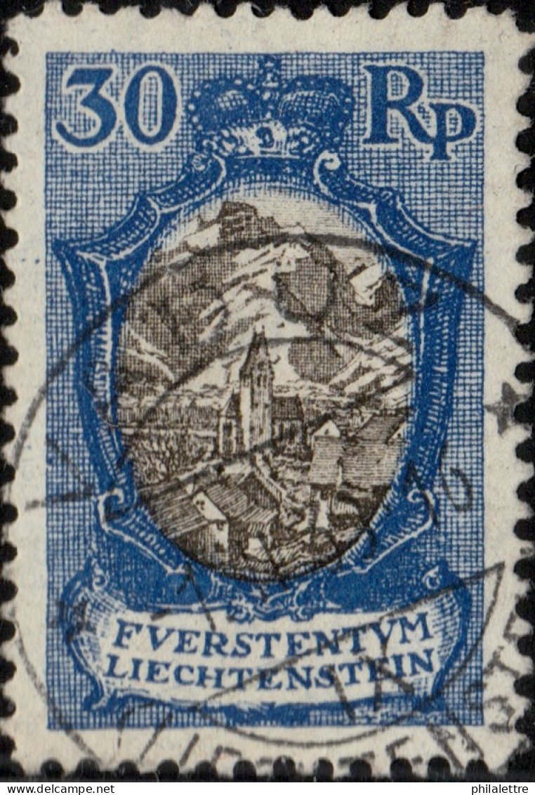 LIECHTENSTEIN - 1925 - Mi.64 Very Fine Used VADUZ 1931 Date Stamp - Used Stamps