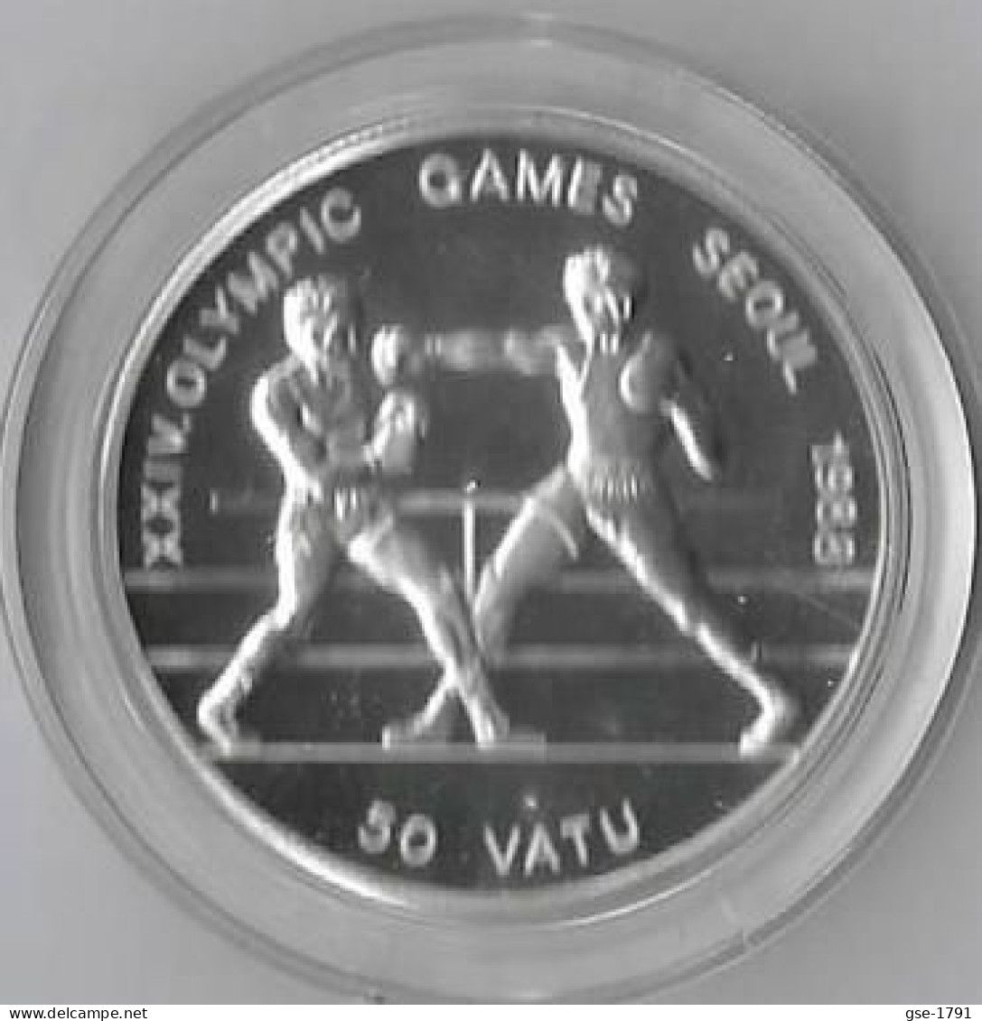 VANUATU   50 VATU Jeux SEOUL Année 1988  La Boxe  UNC - Vanuatu