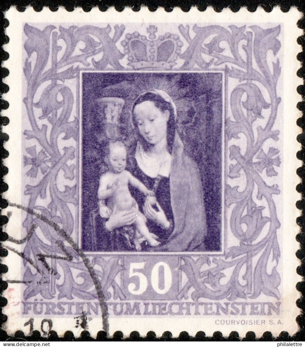 LIECHTENSTEIN - 1949 - Mi.272 50Rp Light Violet - VFU - (ref.892s) - Gebraucht