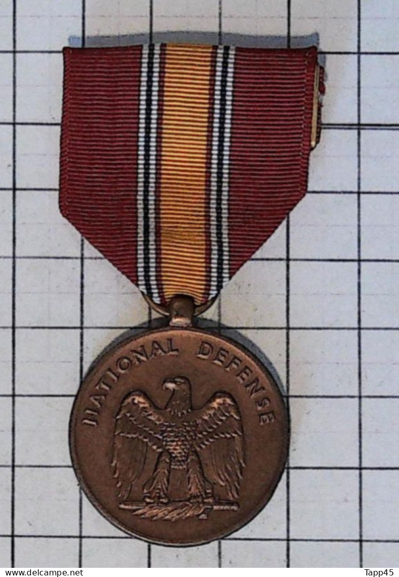 Médailles & Décorations > National Defense Service Medal   > Réf:Cl USA P 6/5 - Etats-Unis