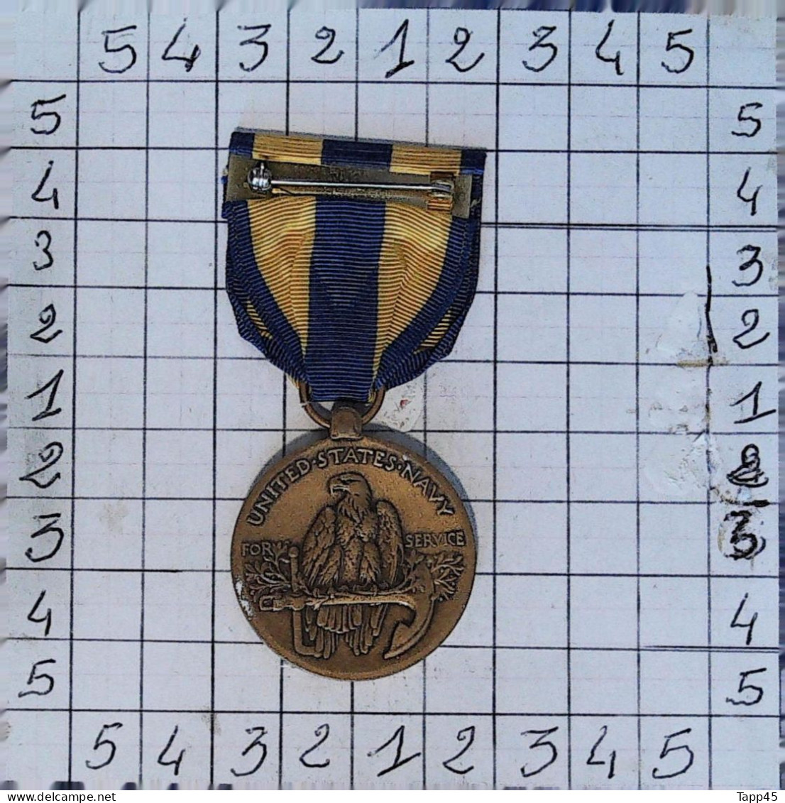 Médailles & Décorations >  Navy Expeditionary Medal   > Réf:Cl USA P 6/ 3