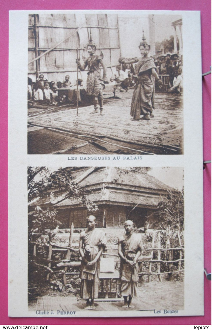 Cambodge - Phnom Penh - Les Danseuses Au Palais - Les Bonzes - Très Bon état - Cambodge