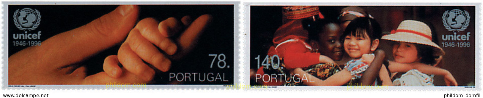 87118 MNH PORTUGAL 1996 50 ANIVERSARIO DE LA UNICEF - Altri & Non Classificati