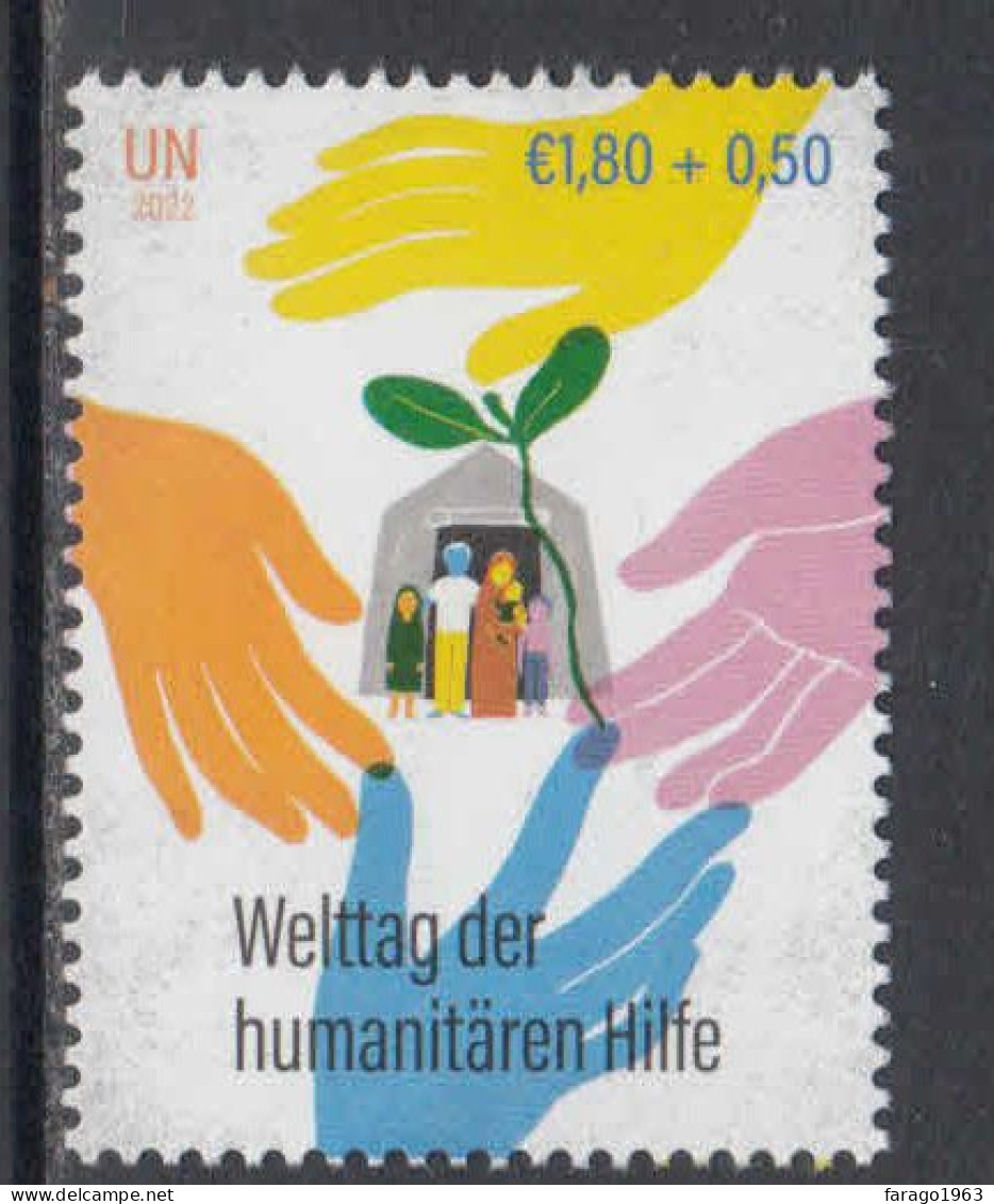 2022 United Nations Vienna  Humanitarian Aid Complete Set Of 1 MNH - Nuevos