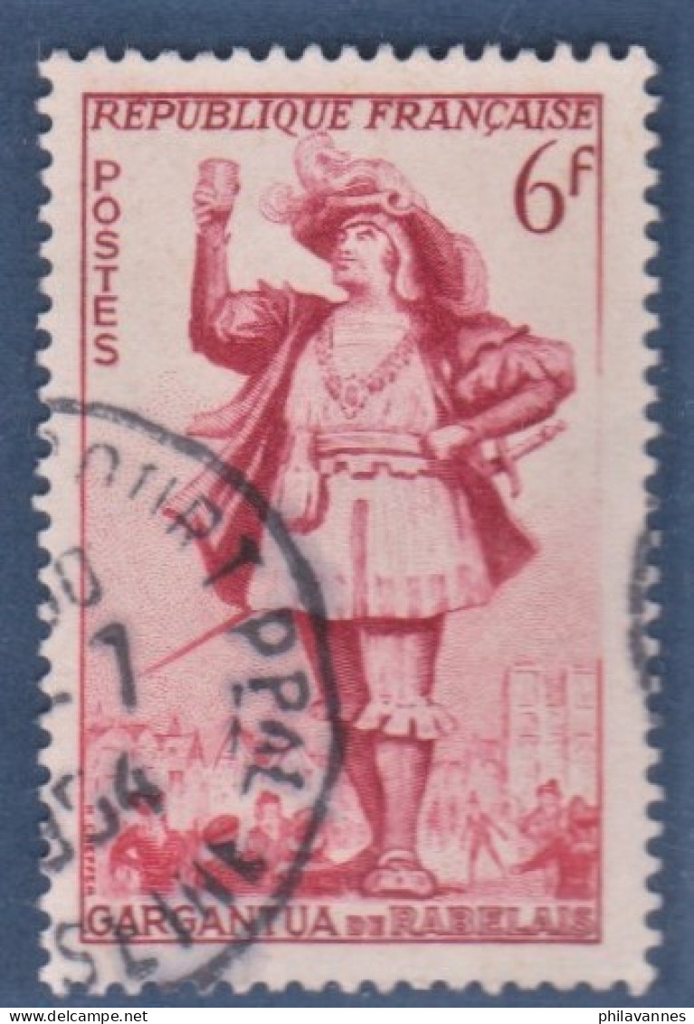 Gargantua, N°943,petite Variété, Cadre Absent à Droite( V2308/5.7) - Used Stamps