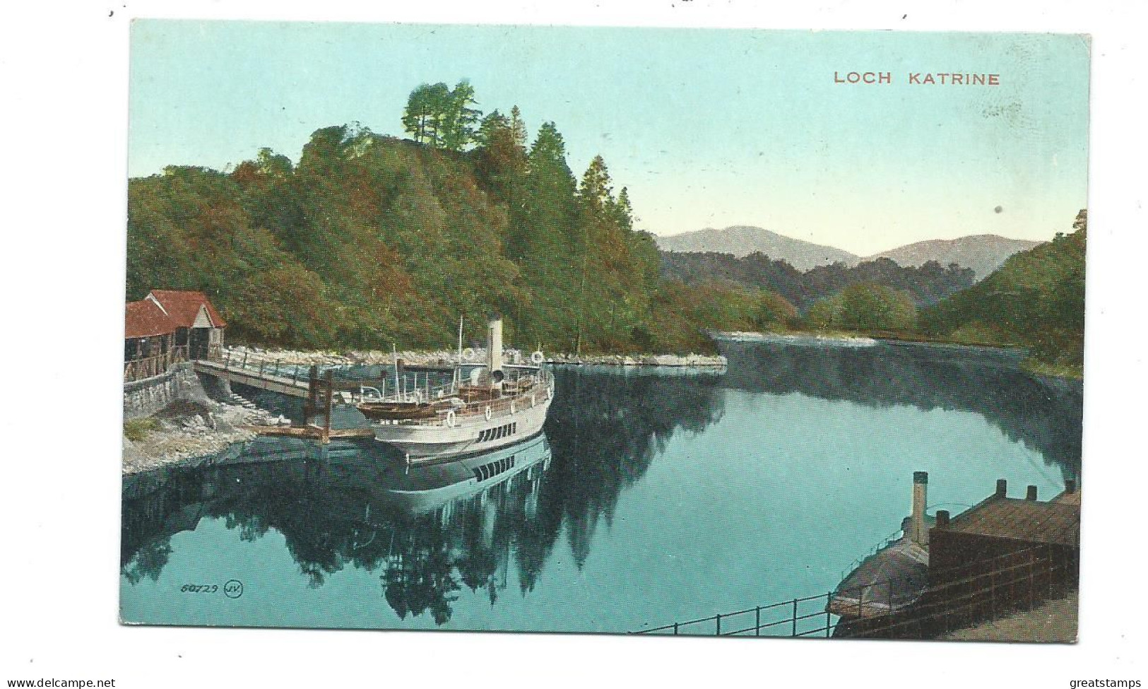 Postcard  Scotland Loch Katrine Valentine's Unused - Stirlingshire