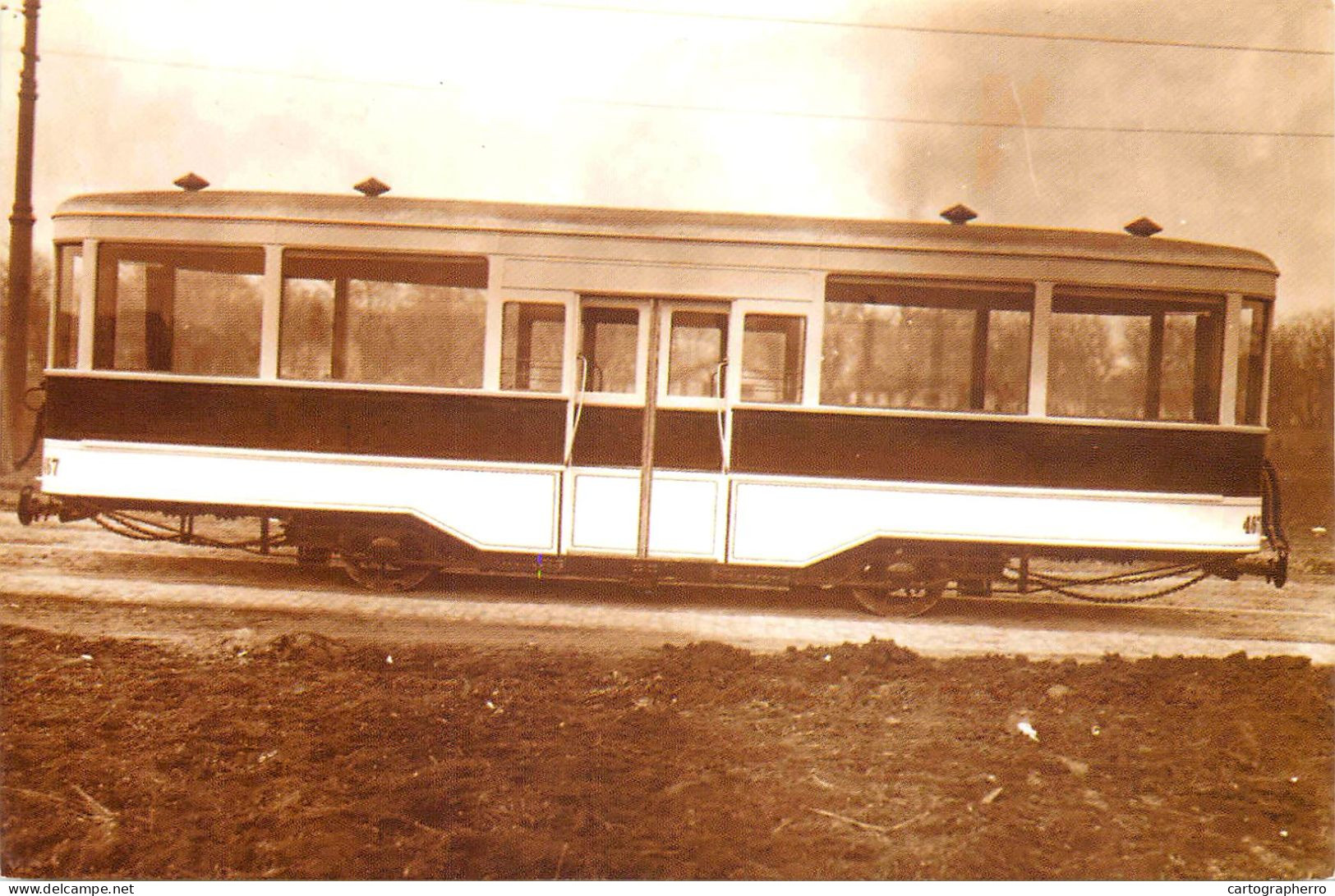 Romania Bucuresti Surface Public Transport Tram 1930 - Bus & Autocars