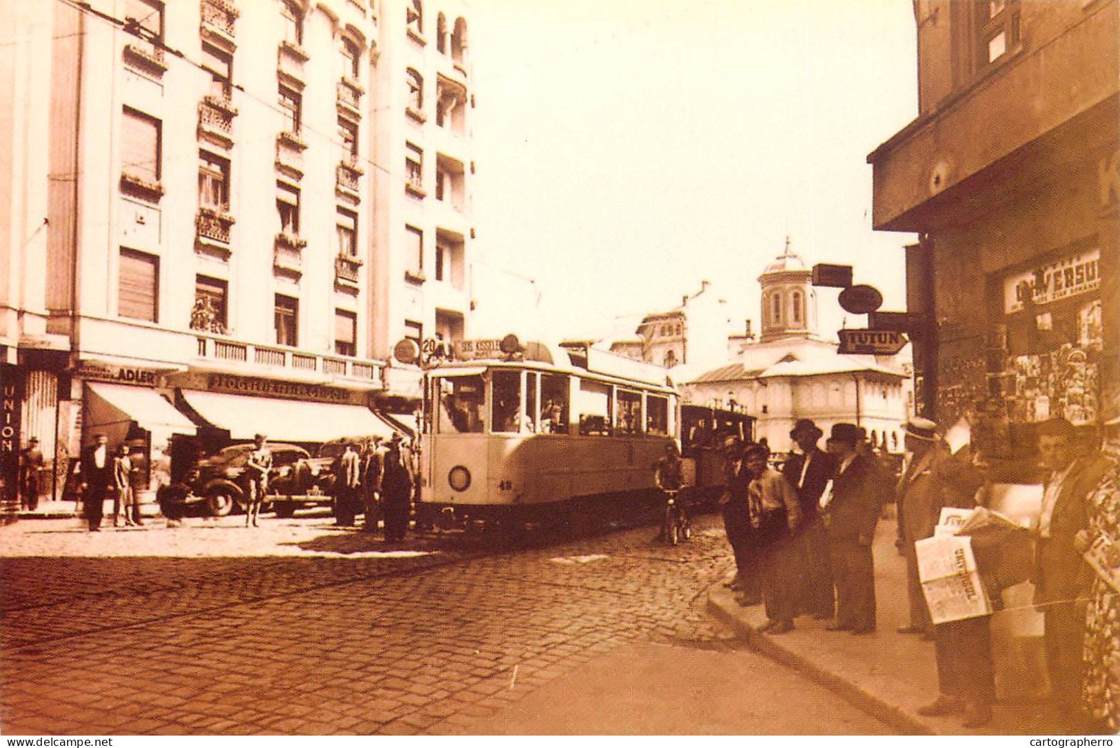 Romania Bucuresti Surface Public Transport Tram - Bus & Autocars