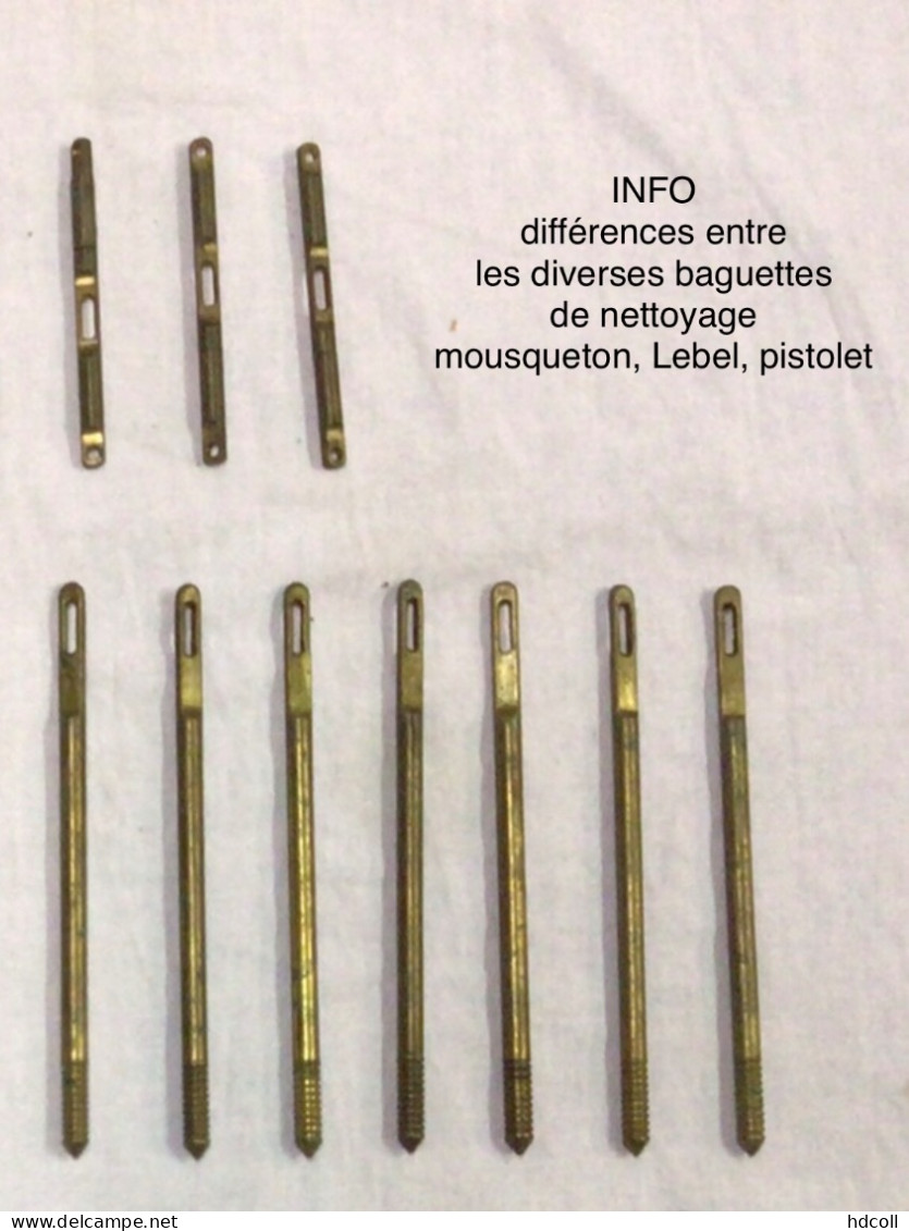 FRANCE 2ème GM INDOCHINE ALGÉRIE - LAVOIR A FICELLE Nettoyage Armes Longues #VA2 - Armes Neutralisées